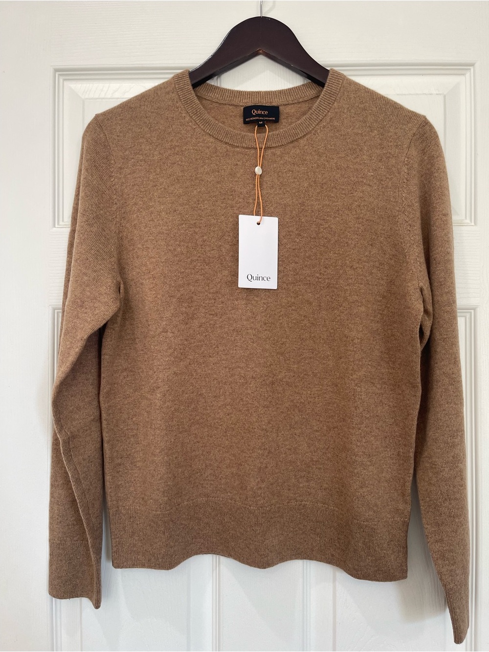 Quince Mongolian Cashmere Crewneck Sweater
